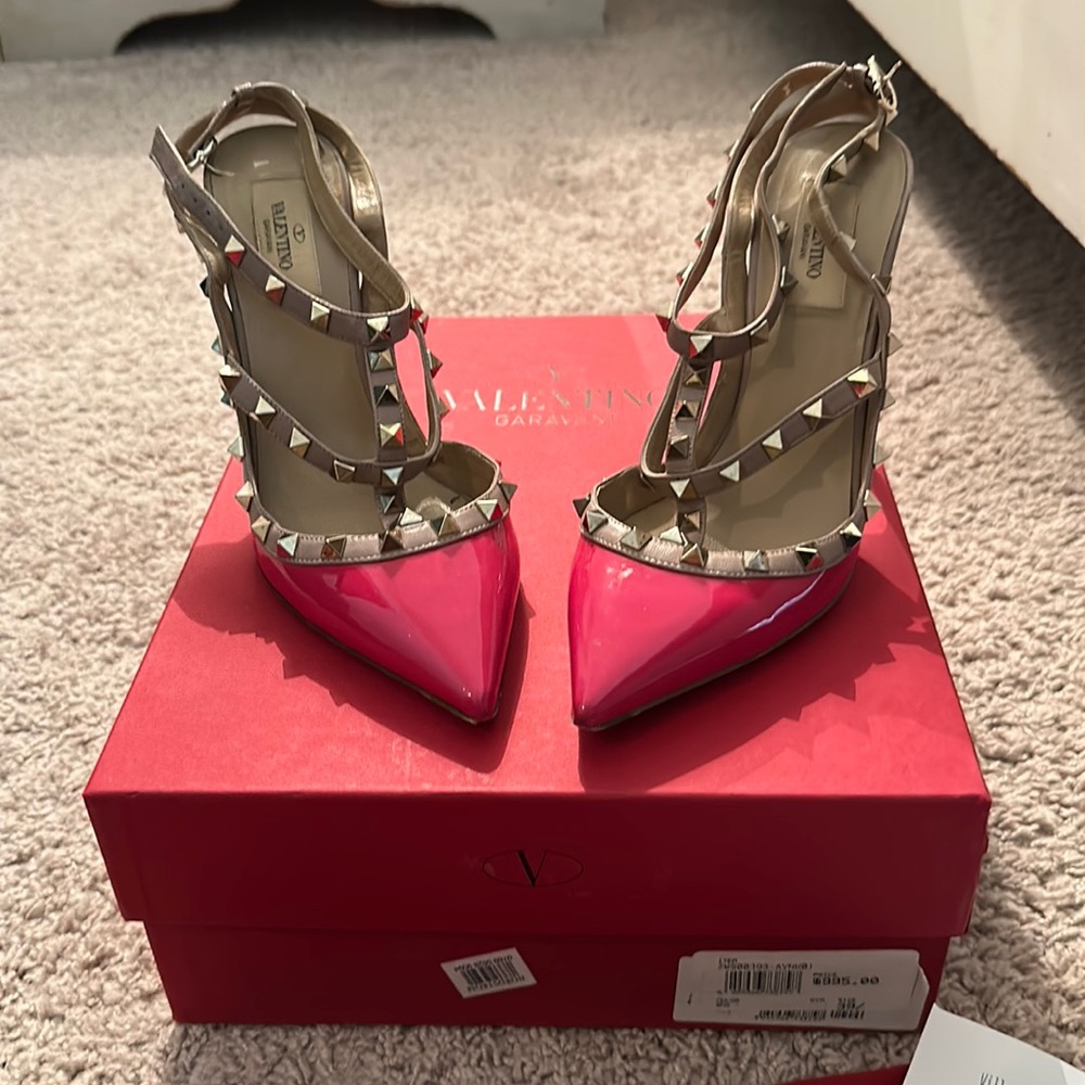 Valentino stud heel